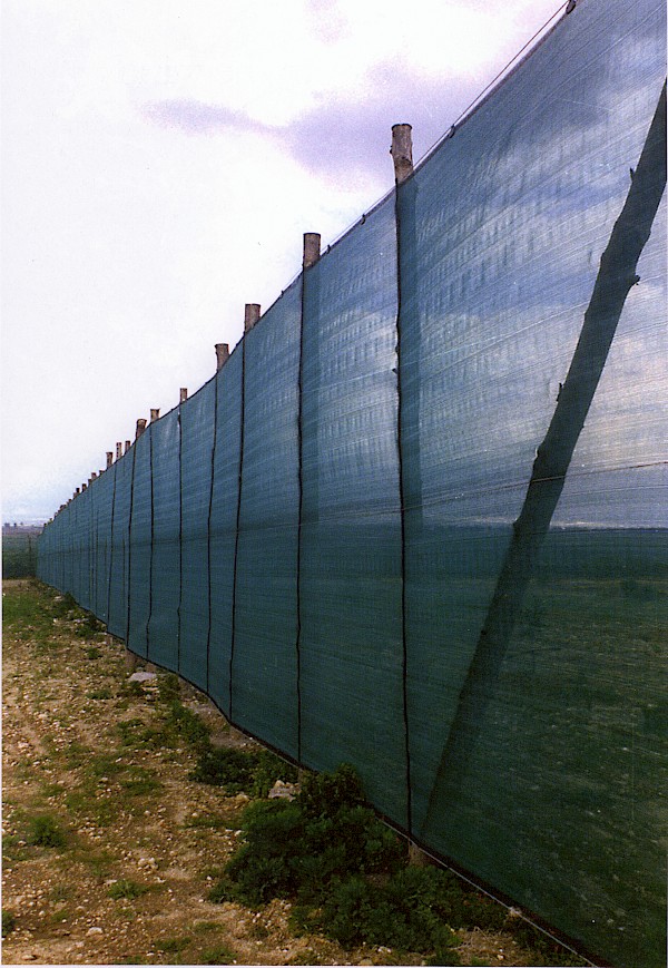 Knitted Nets - Windbreak, Shade and Hail Protection
