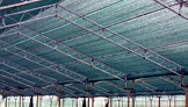 Knitted shade netting image