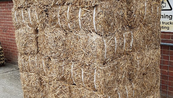 Straw Bales image image