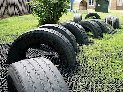 Rubber Grass Mats